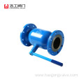 Flanged fully welded ball valve manual floating ball